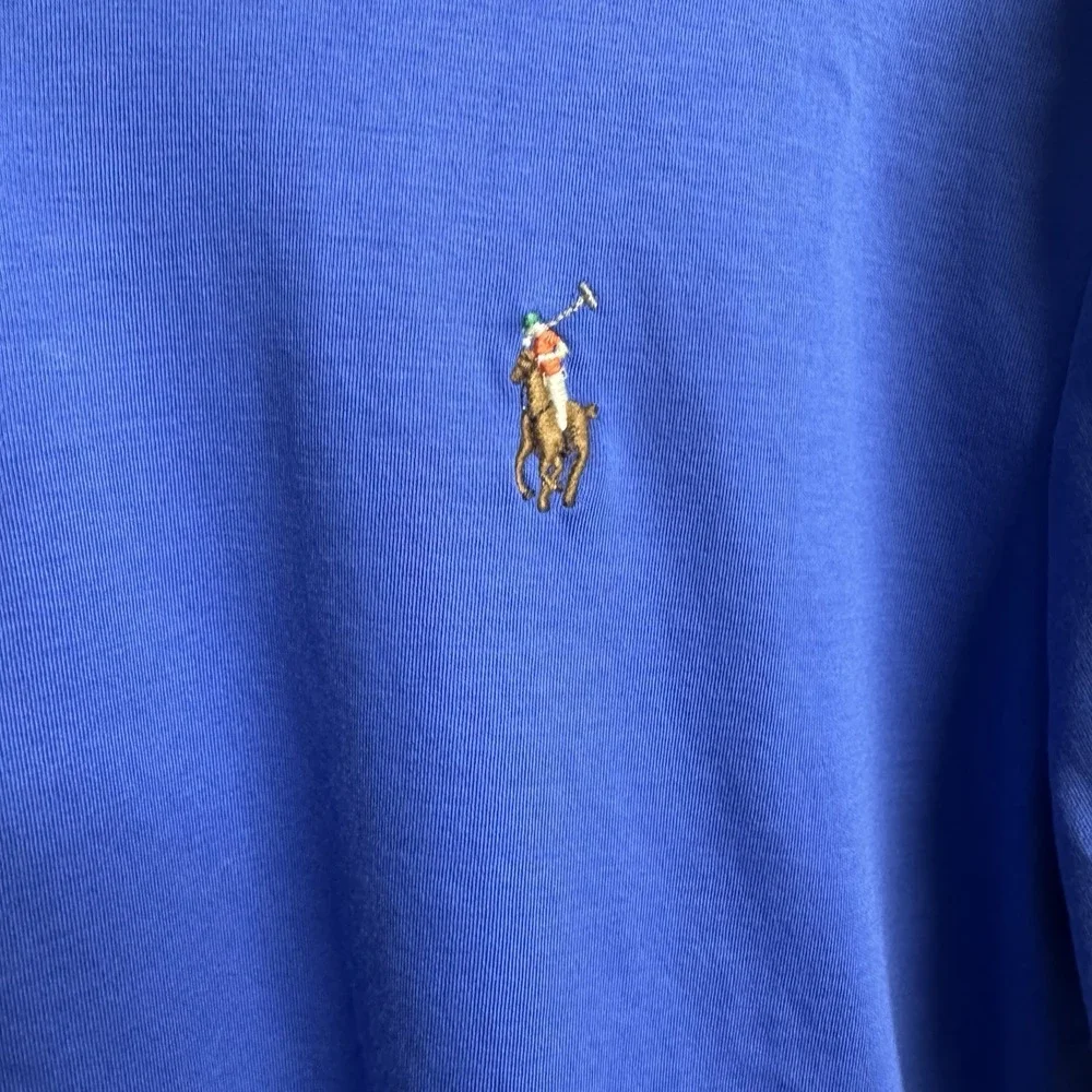 Polo Ralph Lauren Custom Slim Fit Purple Polo Medium